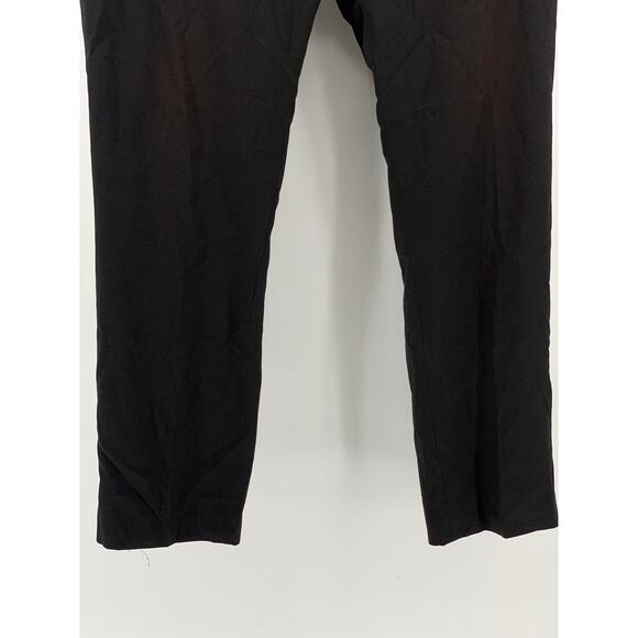 REACTION KENNETH COLE Men's Black Straight-Leg Regular Flat Front Pant SZ 40X32 - Picture 9 of 13